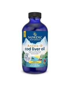 Nordic Naturals - Arctic-D Cod Liver Oil - Lemon - 237 ml 