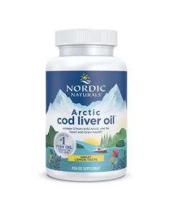 Nordic Naturals - Arctic Cod Liver Oil - 750mg - Lemon  - 180 softgels