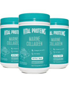 Vital Proteins - Marine Collageen - 3 x 221g Voordeelpakket